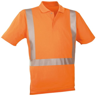 Watex Warnpoloshirt Gr. 2XL leuchtorange