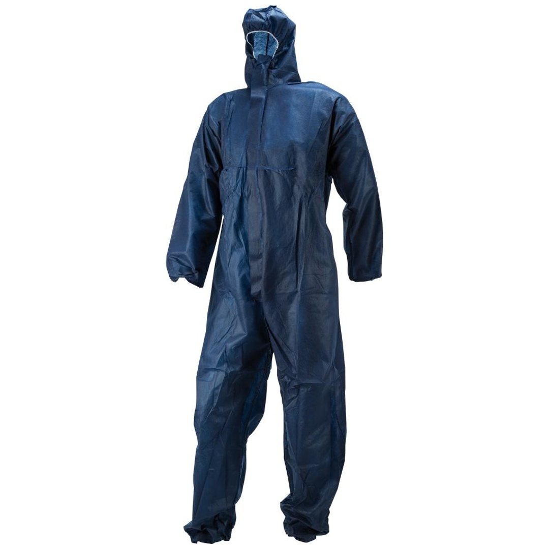 FORTIS Einweg-Schmutzanzug Gr. 2XL blau