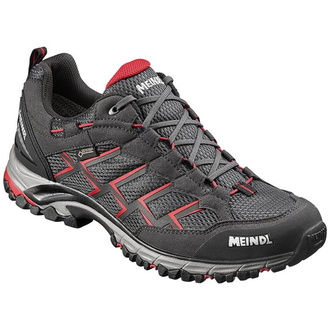 Meindl Halbschuh Caribe GTX Gr.42,5 schwarz/rot