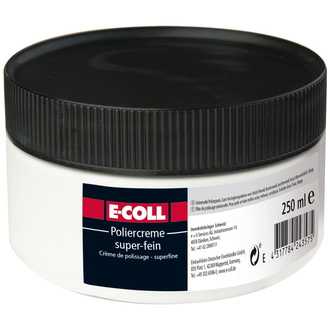 E-COLL Poliercreme, super-fein 250ml Dose, beige