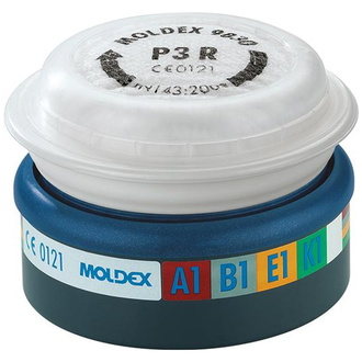 Moldex Filter A1B1E1K1HgP3RD zu Serie 7000 + 9000