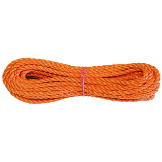 Vormann PP-Seil gedreht, orange 10 mm x 20 m