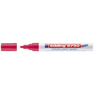 Edding Industrie-Lackmarker 8750 rot Strich-B.2-4mm Rundspitze