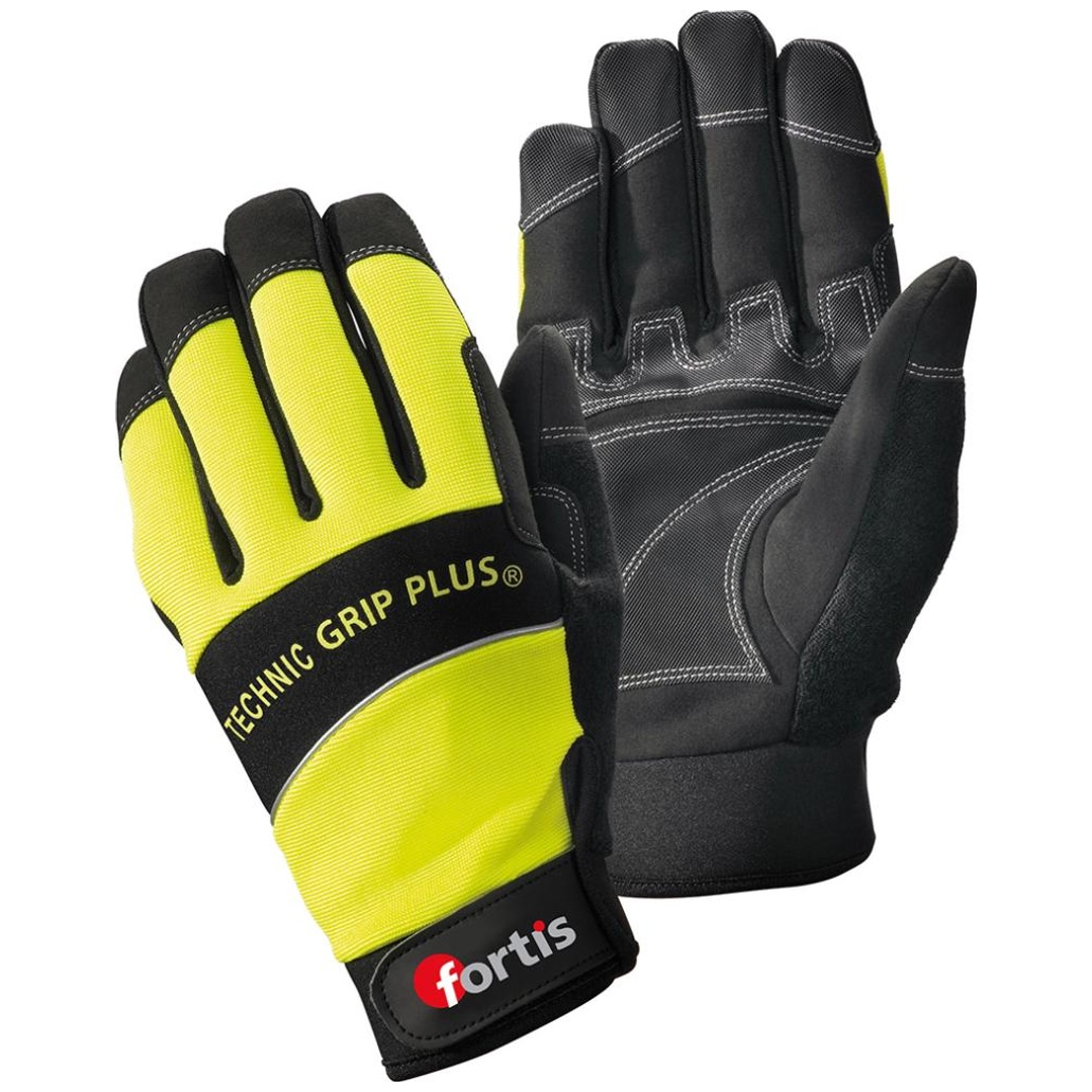 Fortis Montagehandschuh Technic Grip Plus mit Magnet, Gr. 10