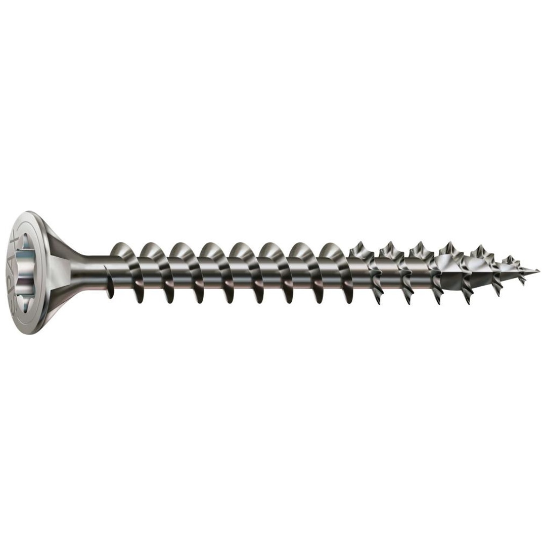 SPAX Senkkopf T-STAR plus 4CUT MULTI-Kopf Vollgewinde, Edelstahl rostfrei A2 1.4567 5 x 60
