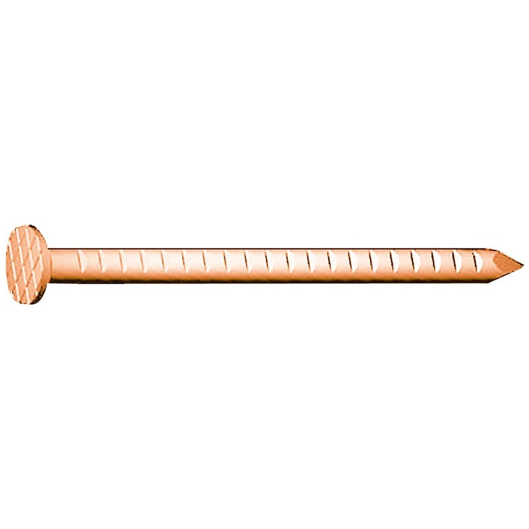 Rinneisenstift 4,2 x 65, Kupfer blank