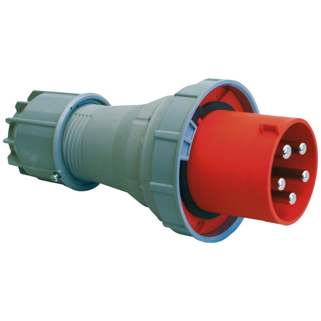 pieceE 045-6 Power Twist Plug 125A 5-Pin 400V Impact & Corrosion R...