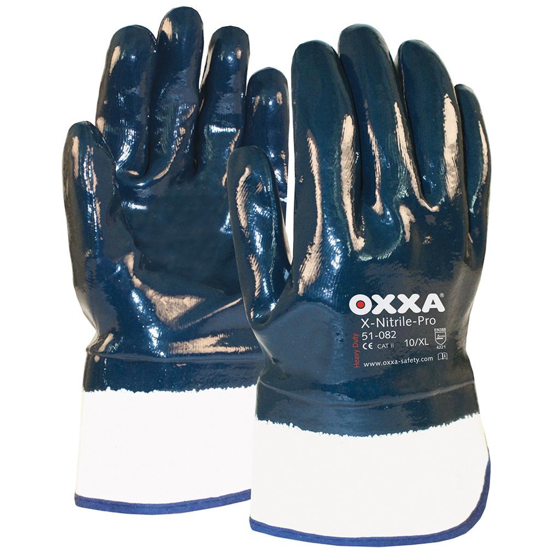 OXXA Nitrilhandschuh X-Nitrile-Pro geschlossene Stulpe, Gr. 9