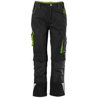 Fortis Bundhose Kinder PERFORMANCE 24 Gr.158/164 schwarz/grün