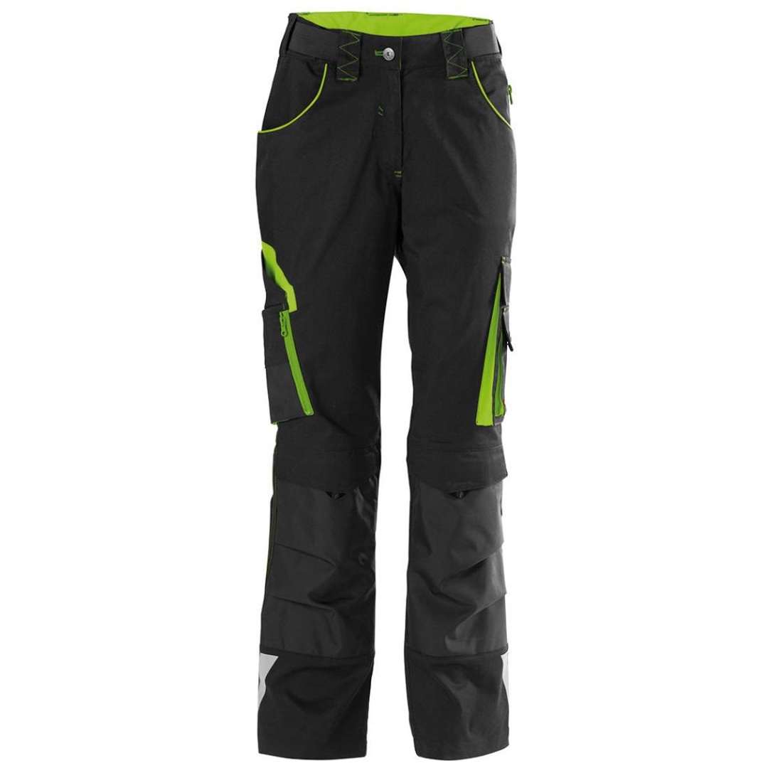 Fortis Bundhose Damen PERFORMANCE 24 Gr.54 schwarz/limette