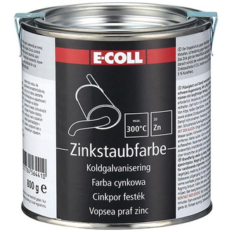 E-COLL Zinkstaubfarbe 375 ml / 800 g Dose, EE