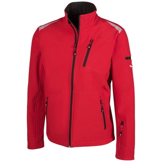 Fortis Softshelljacke Herren PERFORMANCE 24 Gr. S rot/schwarz