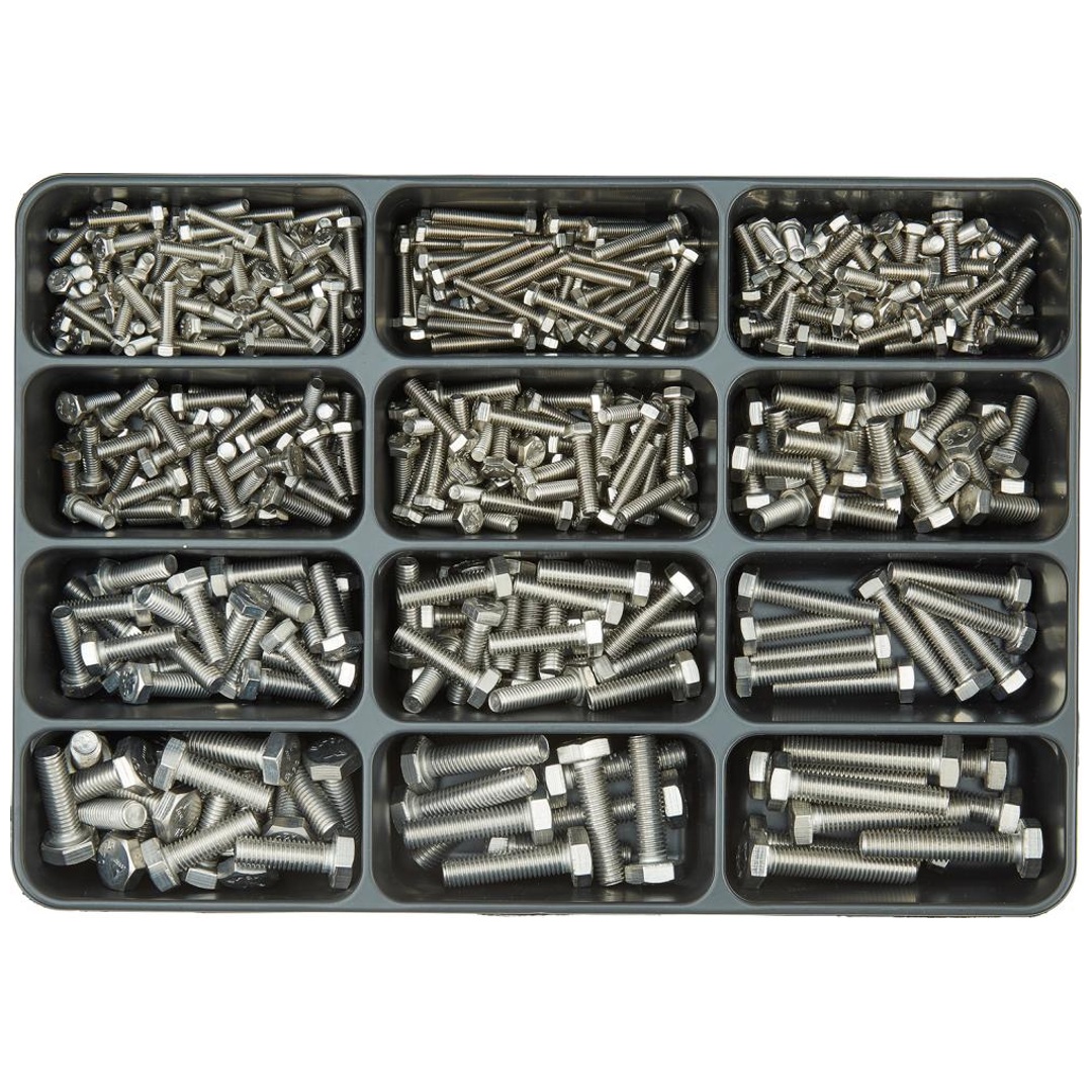 E-NORMpro Montagekoffer 34 DIN 933 Edelstahl A2