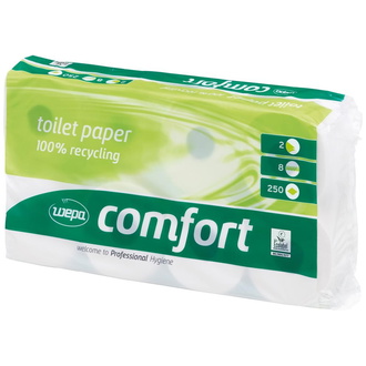 Toilettenpapier WEPAComfort 2-lg weiss 64 Rollen