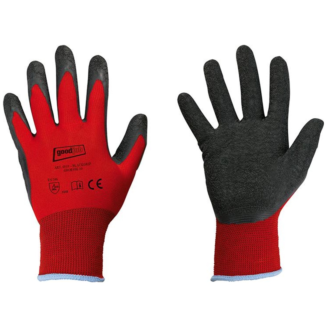Goodjob Handschuh BLACK GRIP Gr. 8