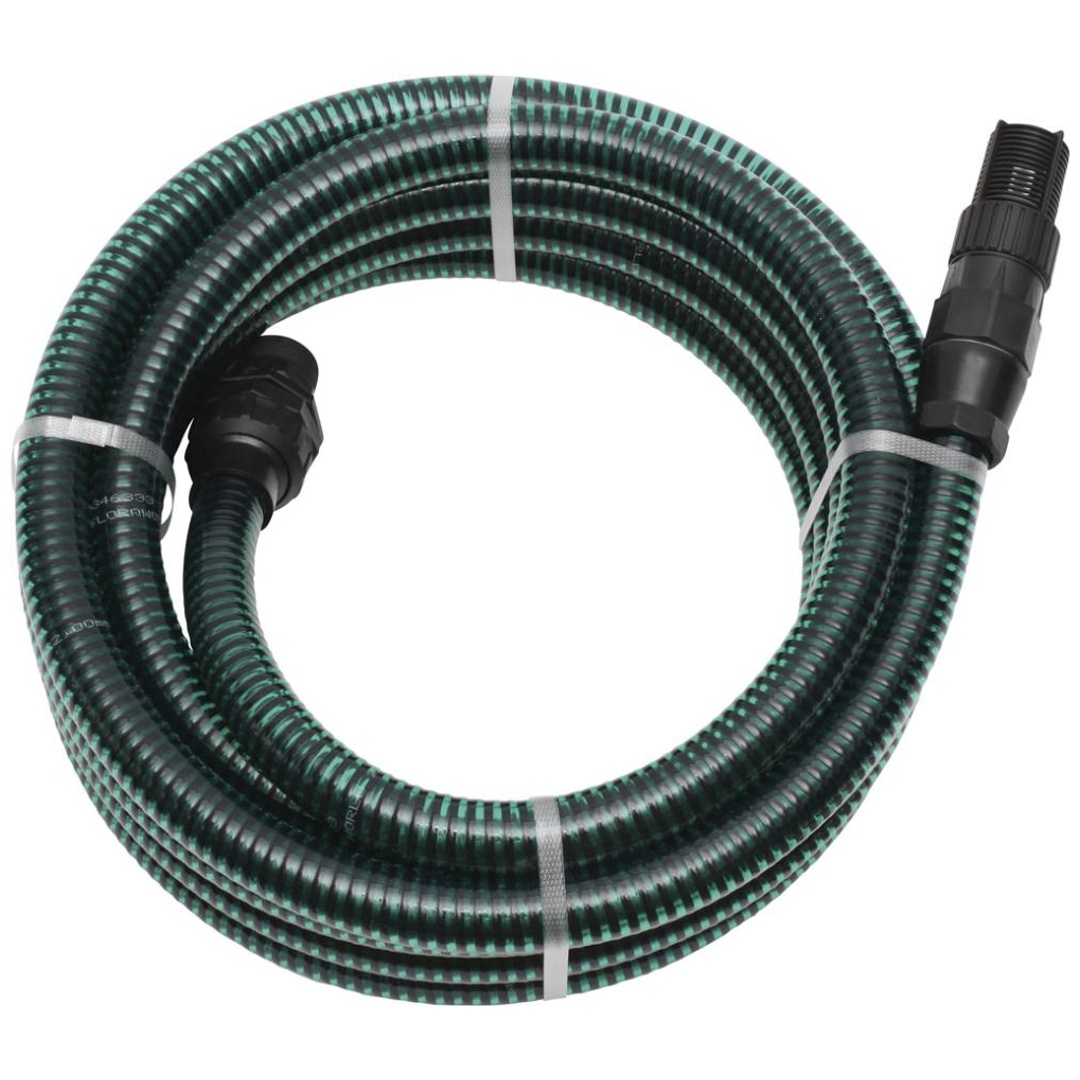floraworld Schlauchgarnitur 4m,1 PVC-Armatur,grün