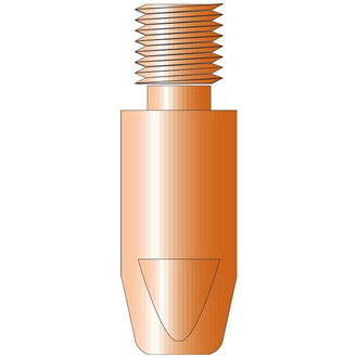 WKS Stromdüse M8 0,8 mm E-Cu F-MB400/500