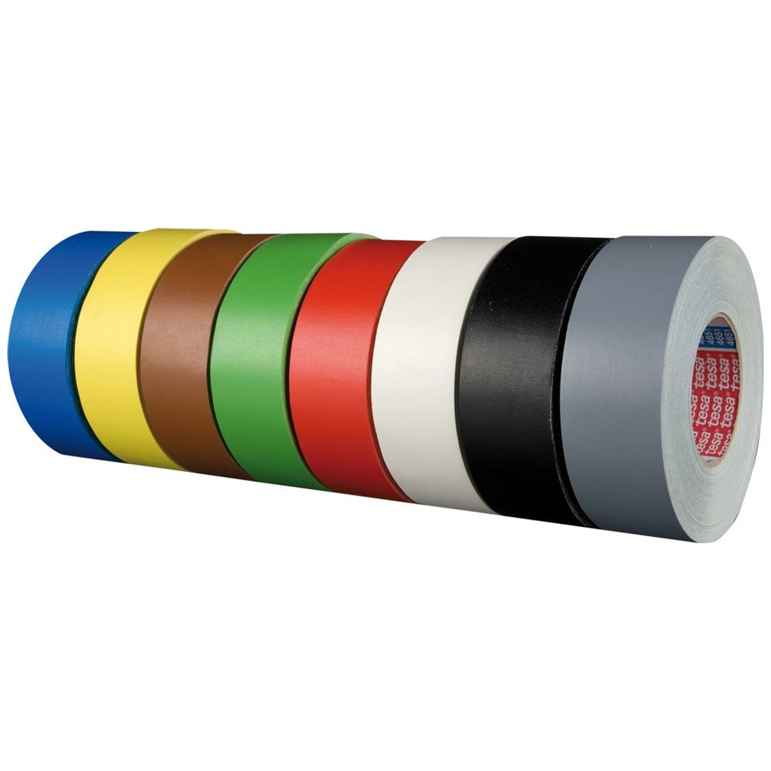 Tesa Gewebe-Klebeband 4651 kunststoffbeschichtet 25mmx50m rot