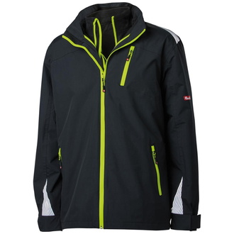 Fortis 3-in-1-Jacke Herren PERFORMANCE 24 Gr. M schwarz/limegreen