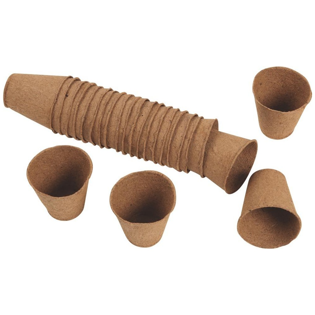 floraworld Anzuchttöpfe 8cm 16 Stk.