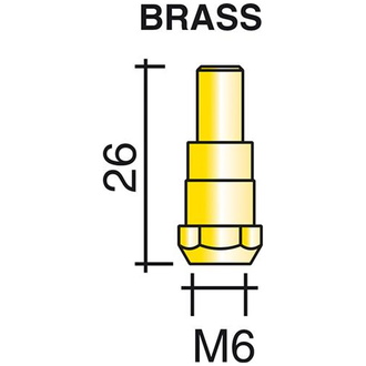 WKS Düsenstock M6-28 mm Plus24/240