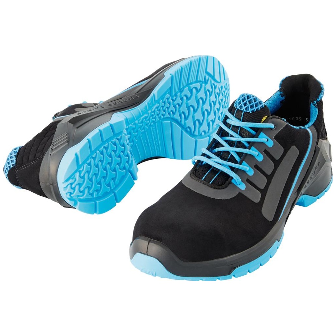 Steitz Secura Sicherheitshalbschuh VD Pro 1500 S2 ESD SRC DGUV Gr. 38 schwarz/blau