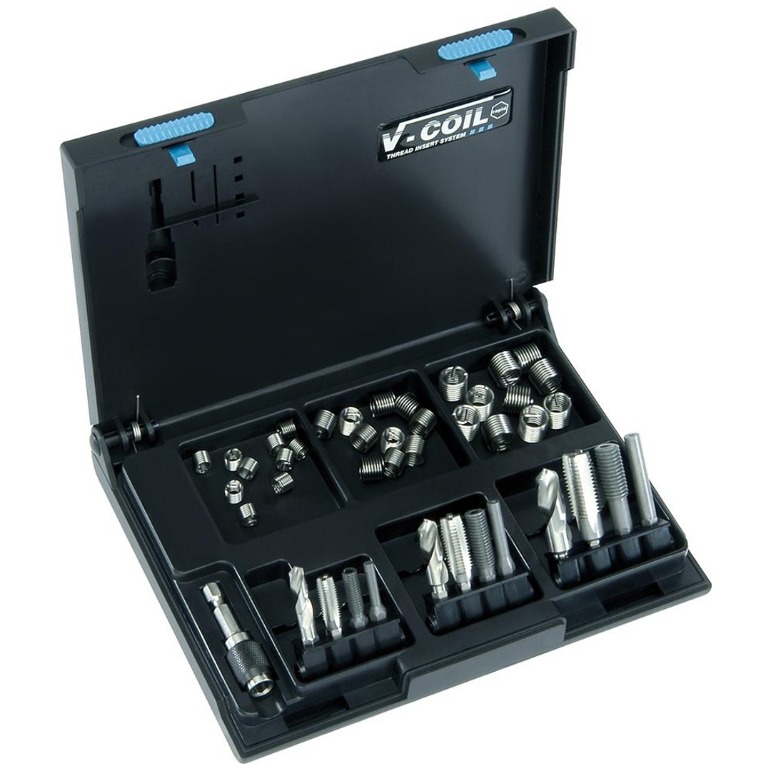 V-coil - Kit de réparation des filets rapid, Contenu : M6-M10