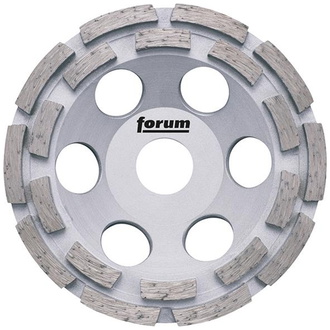 Forum Diamant-Schleiftopf 125 mm doppelreihig belegt