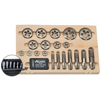 Völkel He x Tap Set G 1/8-1" HSS-G