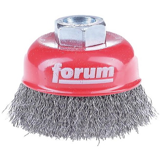 Forum Topfbürste Stahld. M14 100 x0,3 mm gewellt