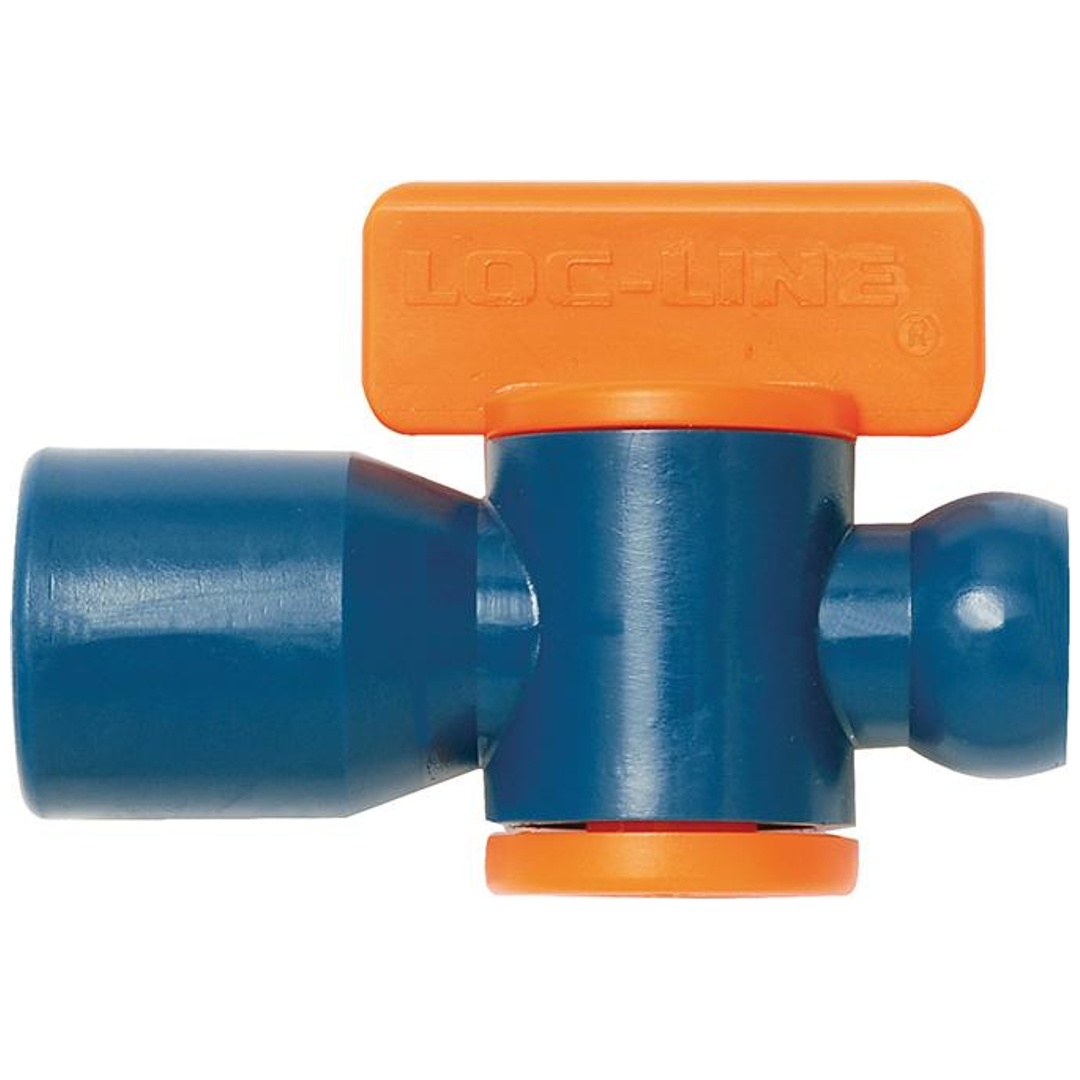 IBT Kühlmittel-Abstellhahn LOC-LINE 1/4 NPT IG. 2-tlg.