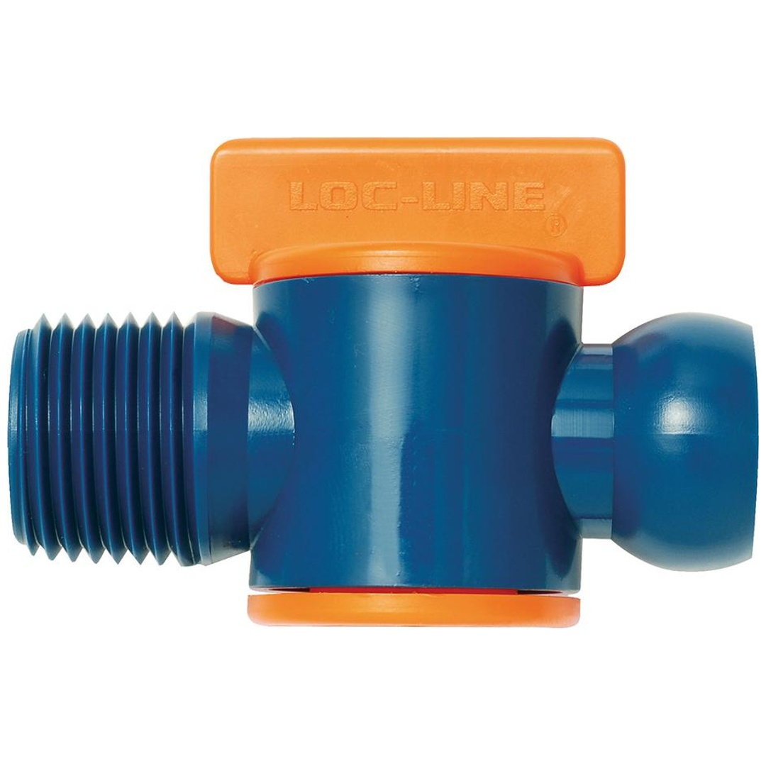 IBT Kühlmittel-Abstellhahn 1/2 NPT AG. 2-tlg.