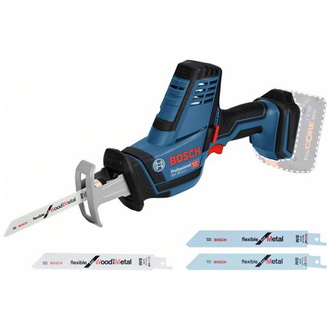 Bosch Akku-Säbelsäge GSA 18 V-LI C, incl. 2x Säbelsägeblatt, Karton