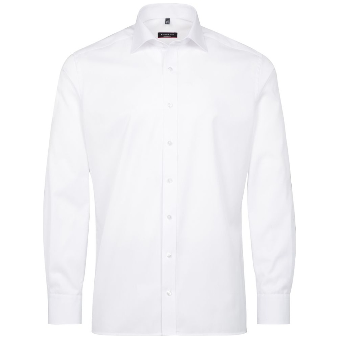 Eterna Hemd Modern Fit Langarm (Standard) 8817-00-X18K Gr. 39 weiß