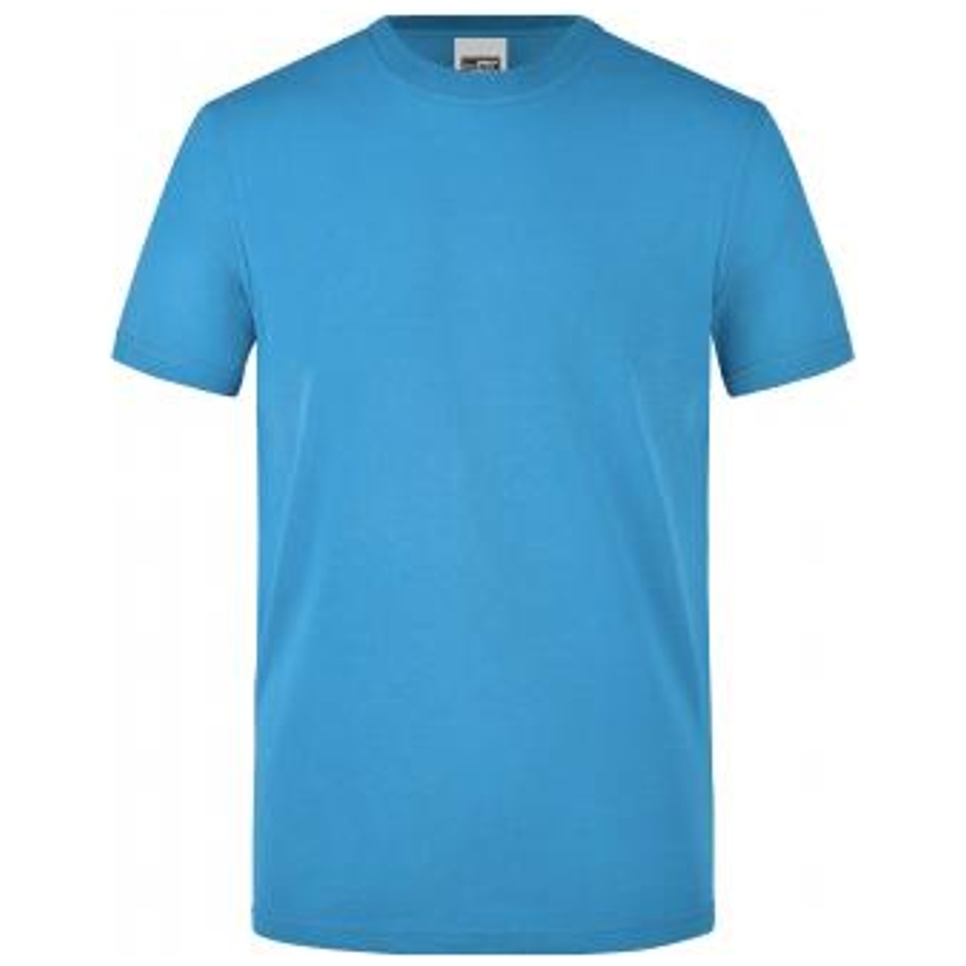 James & Nicholson T-Shirt Herren JN838 Gr. 2XL aqua