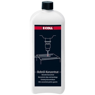 E-COLL Bohrölkonzentrat, 1 l Flasche, chlorfrei (F), EE