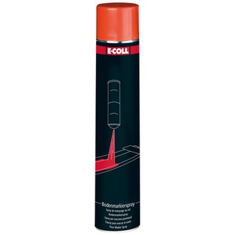 E-COLL Bodenmarkierspray 750ml rot