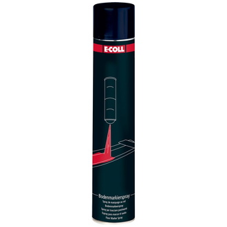 E-COLL Bodenmarkierspray 750ml schwarz