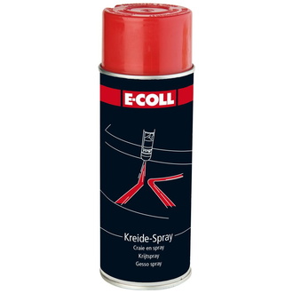 E-COLL Kreidespray 400ml rot