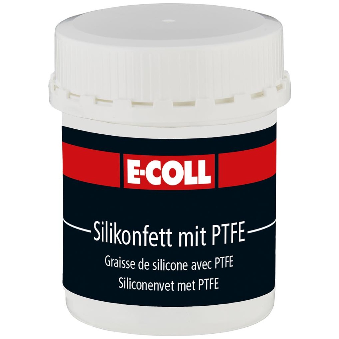 E-COLL Silikonfett mit PTFE 80g Dose, farblos p949441