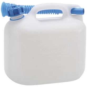 Hünersdorff Wasserkanister 6 l HD-PE natur B265xT147xH247 mm, mit Auslaufrohr