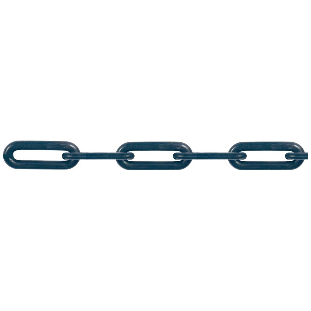 PÖSAMO Kunststoffkette 6 mm Rollenware, 25m (250x200), schwarz