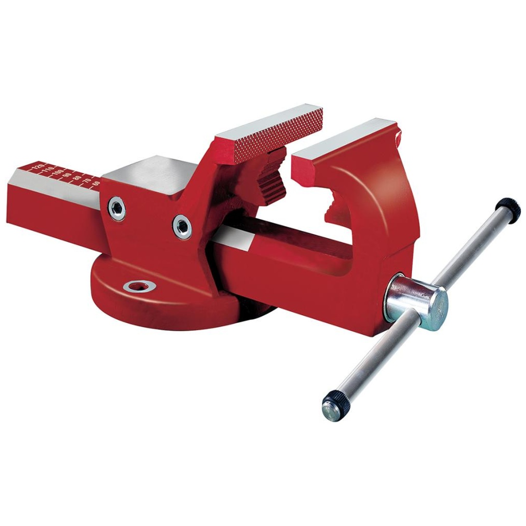 Fortis Schraubstock mit Rohrspannbacken 120 mm