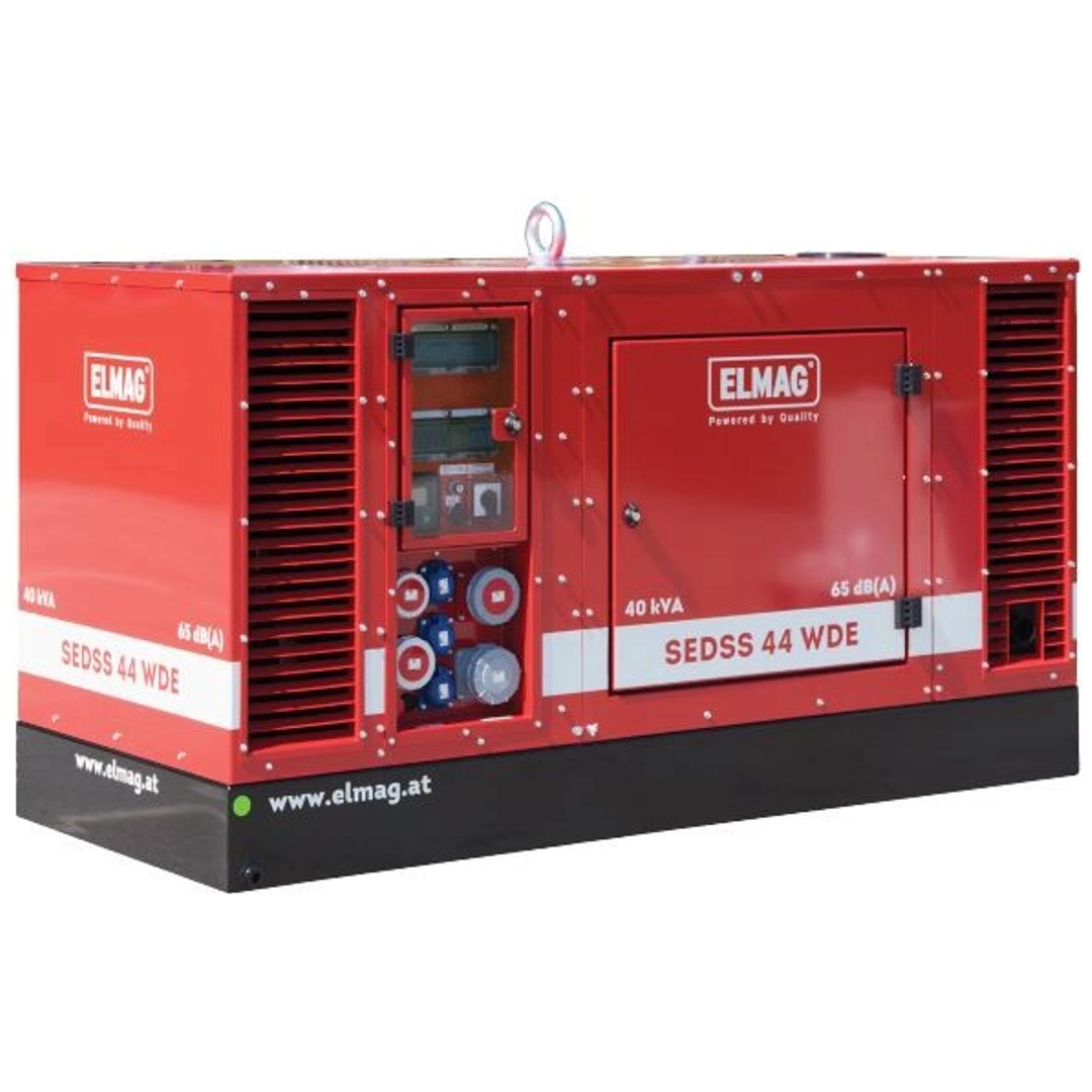 ELMAG Stromerzeuger SEDSS 20WDE-IT/TN - Stage 5, mit KUBOTA-Motor V2203M (super-schallgedämmt)