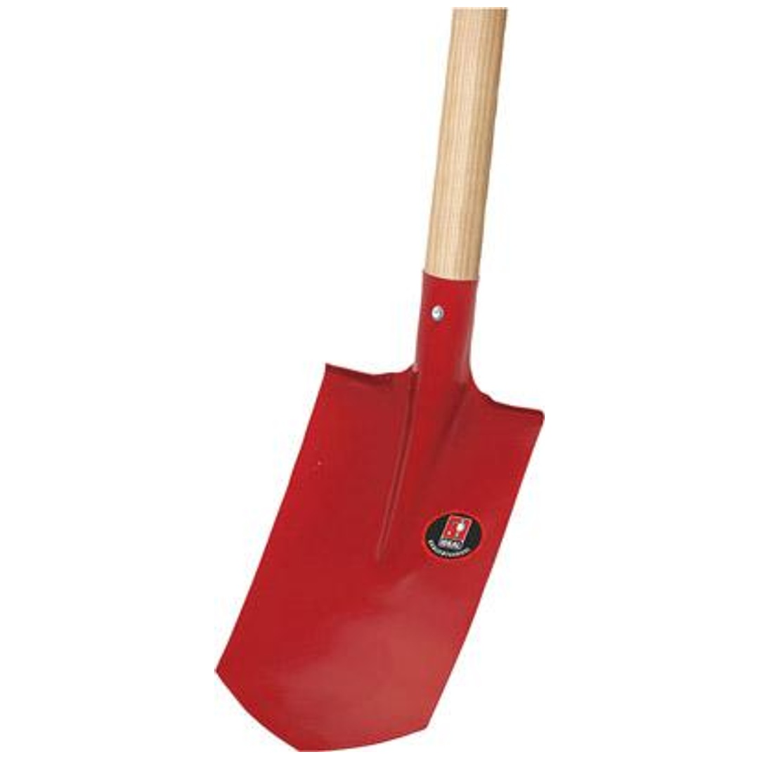 Idealspaten Kabelgrabenschaufel 16 cm Größe 1, Eschestiel 130 cm