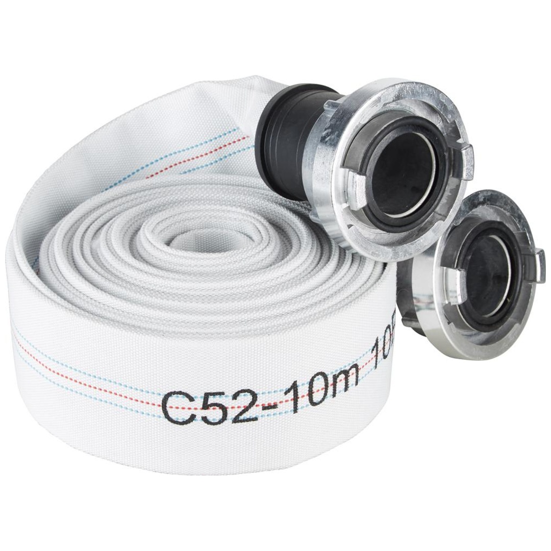 Karasto Bauflachschlauch Storz m. C-Kupplung, 52mm 20m