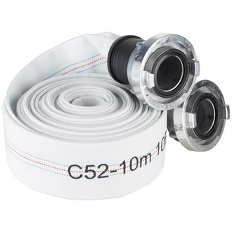 Karasto Bauflachschlauch Storz m. C-Kupplung, 52mm 15m