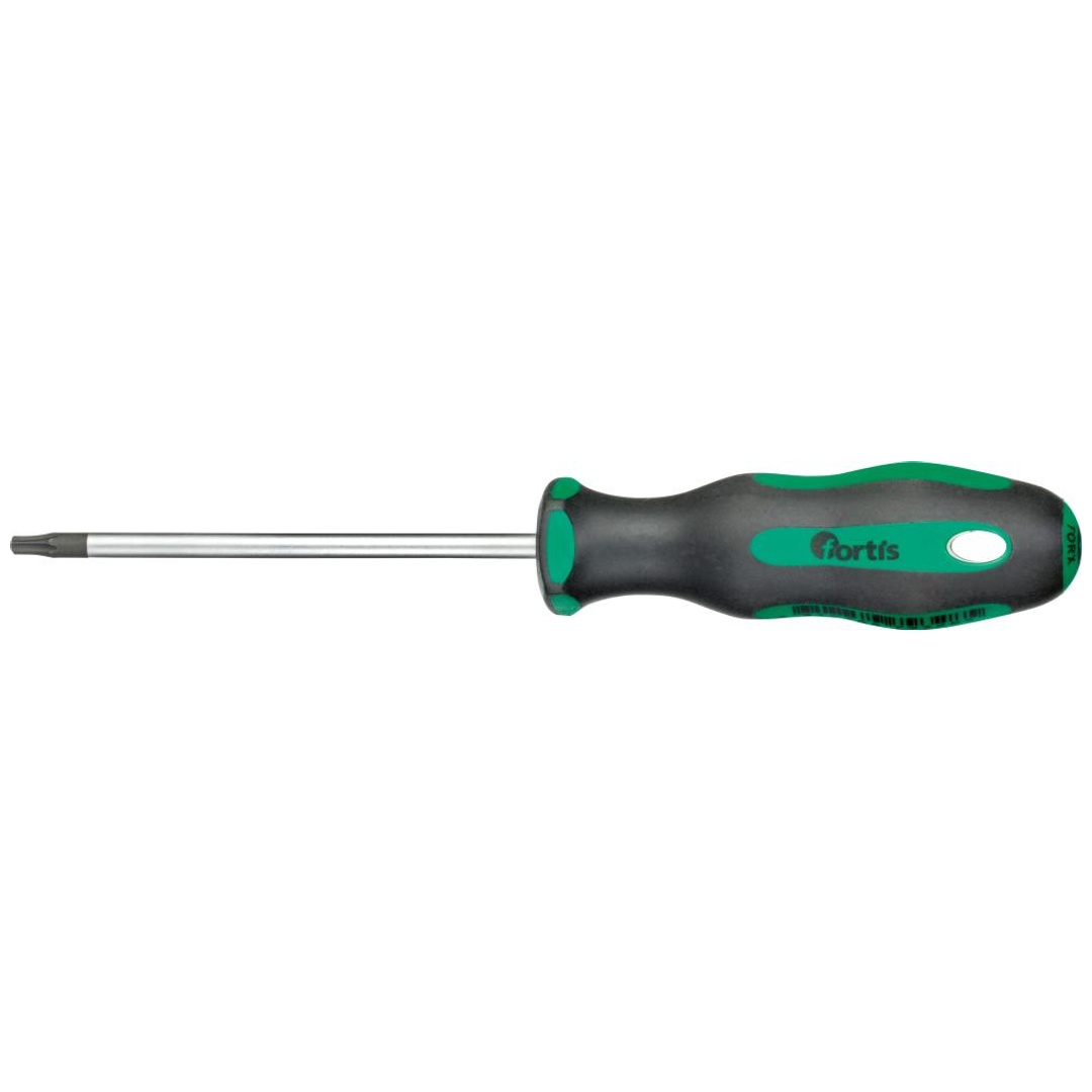 Fortis Schraubendreher T20x100 mm, Mehrkomponenten-Griff