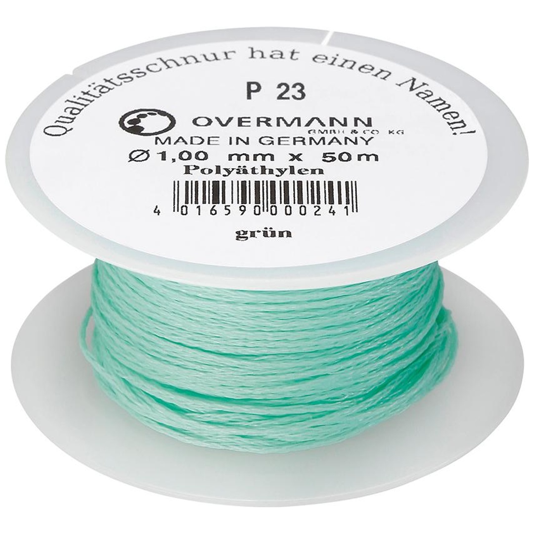 Overmann Maurerschnur PE 1,0mm 50m grün