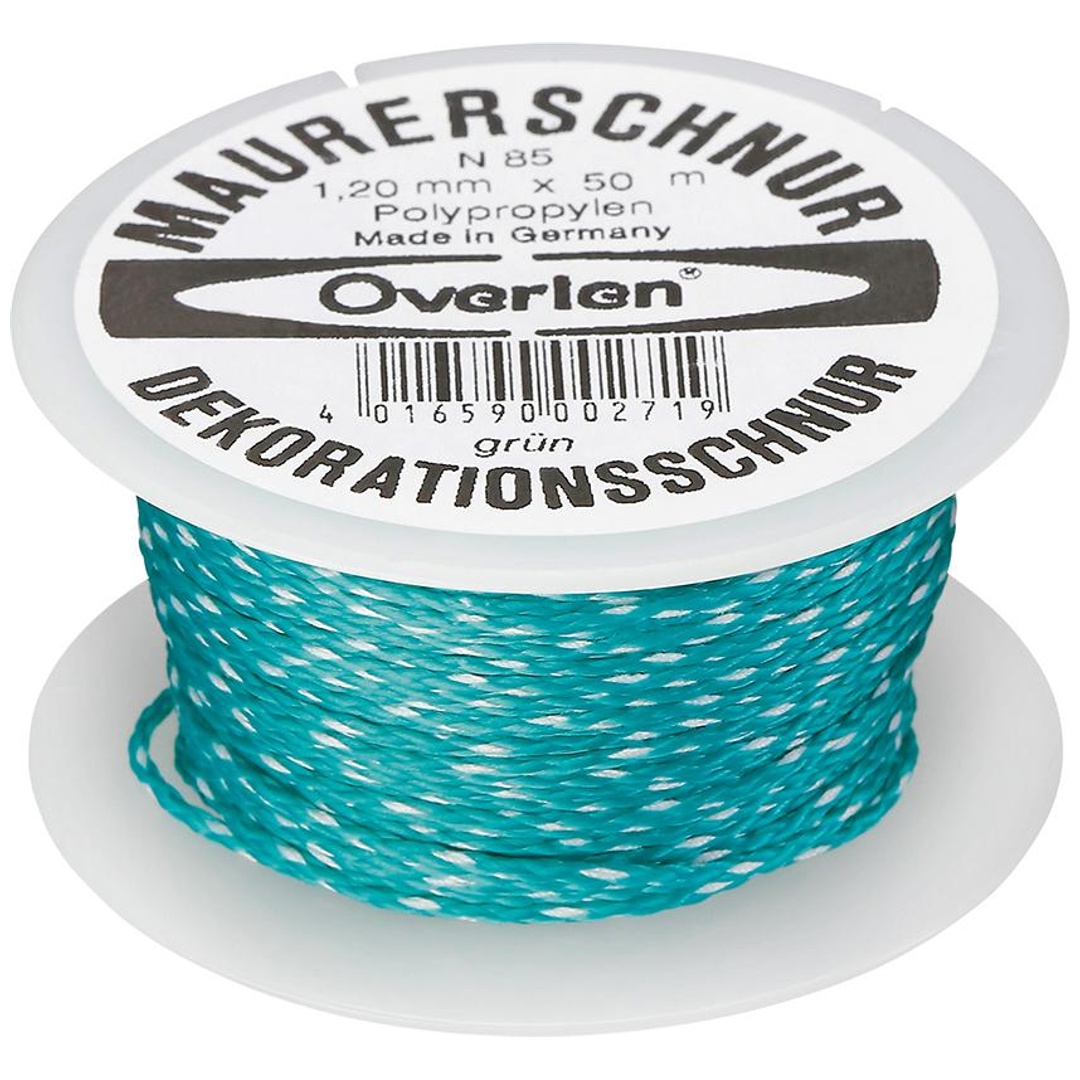 Overmann Maurerschnur PP 1,2mm 50m grün